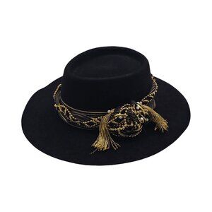 Women's - Broner Black Wool Hat, Size Small